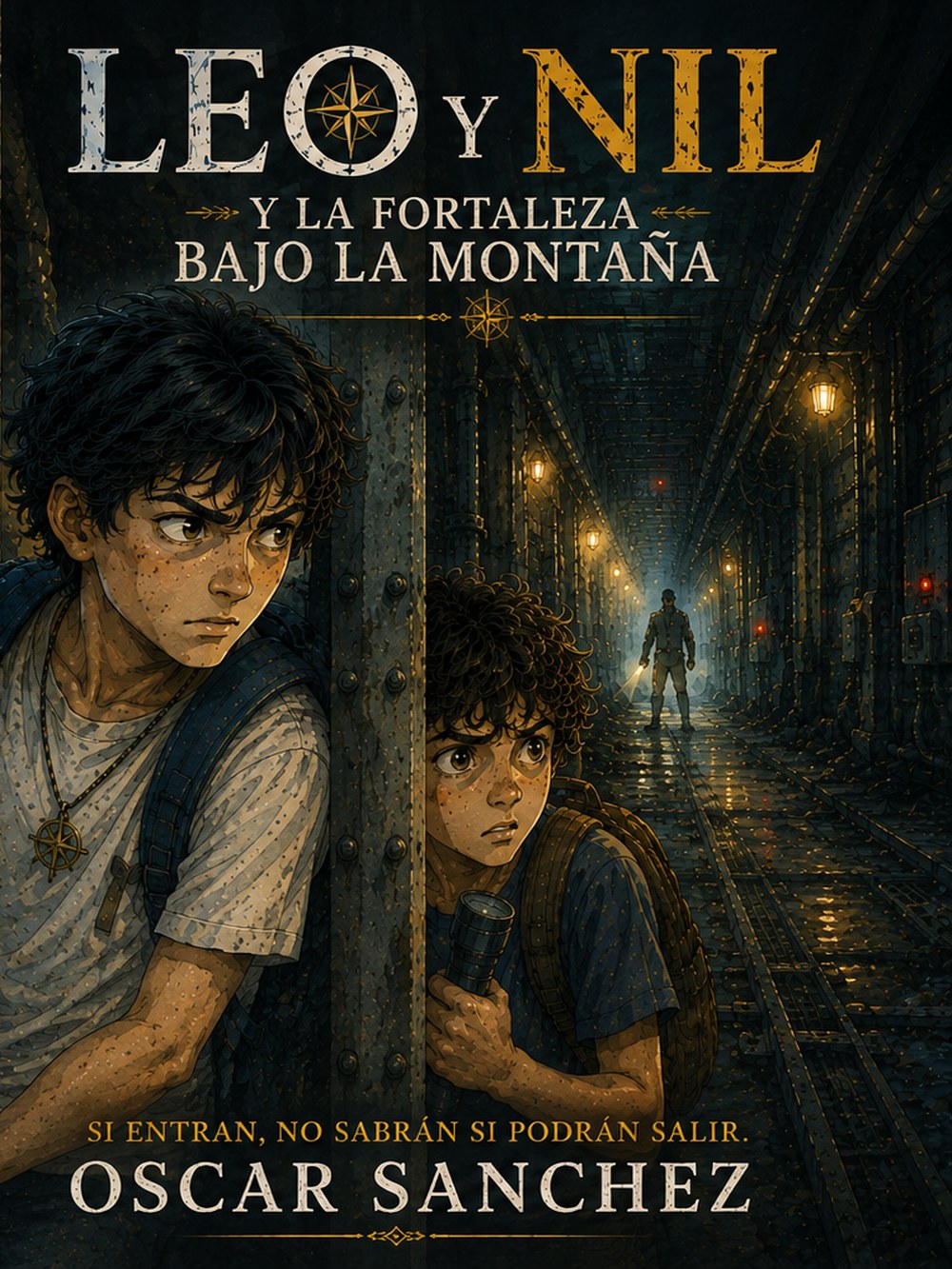 Portada de Leo y Nil y la fortaleza bajo la montaña